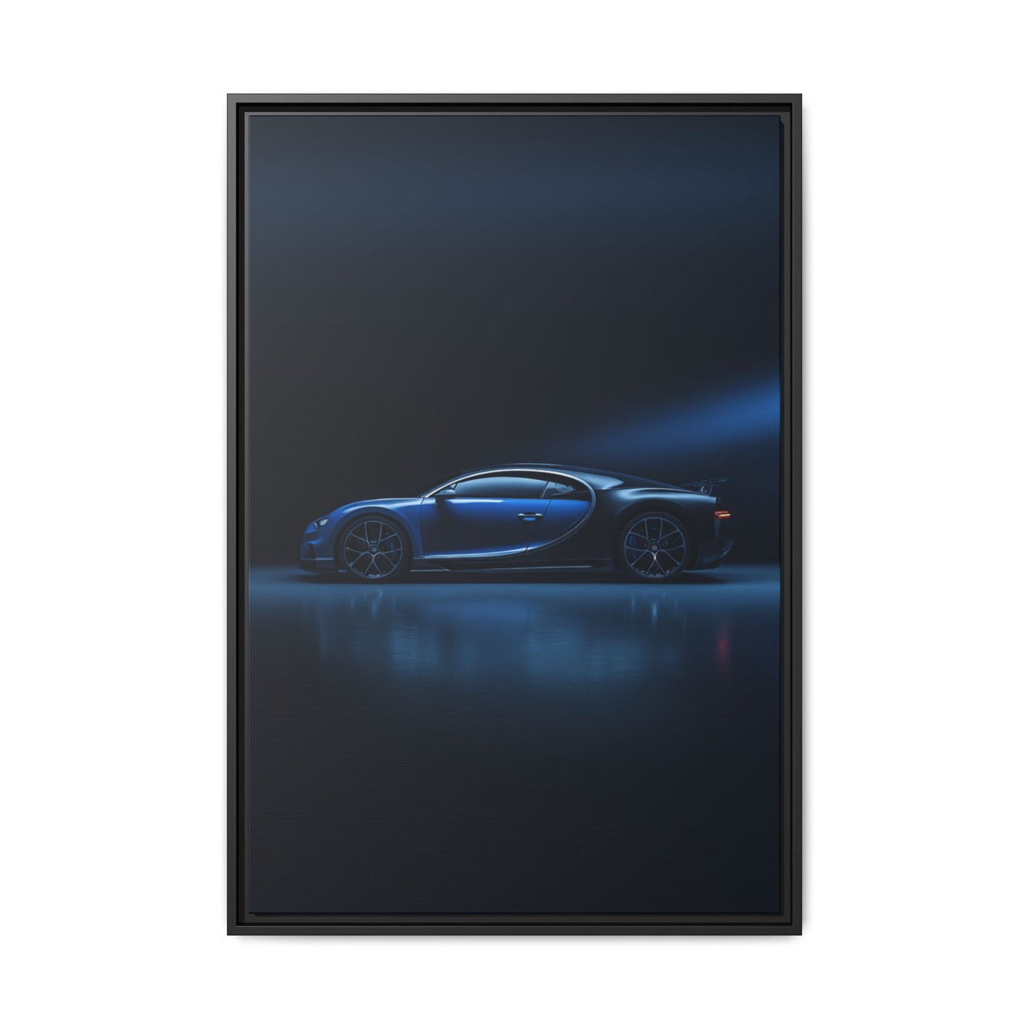 Bugatti Chiron – Hyperline Silhouette | Luxury Matte Canvas