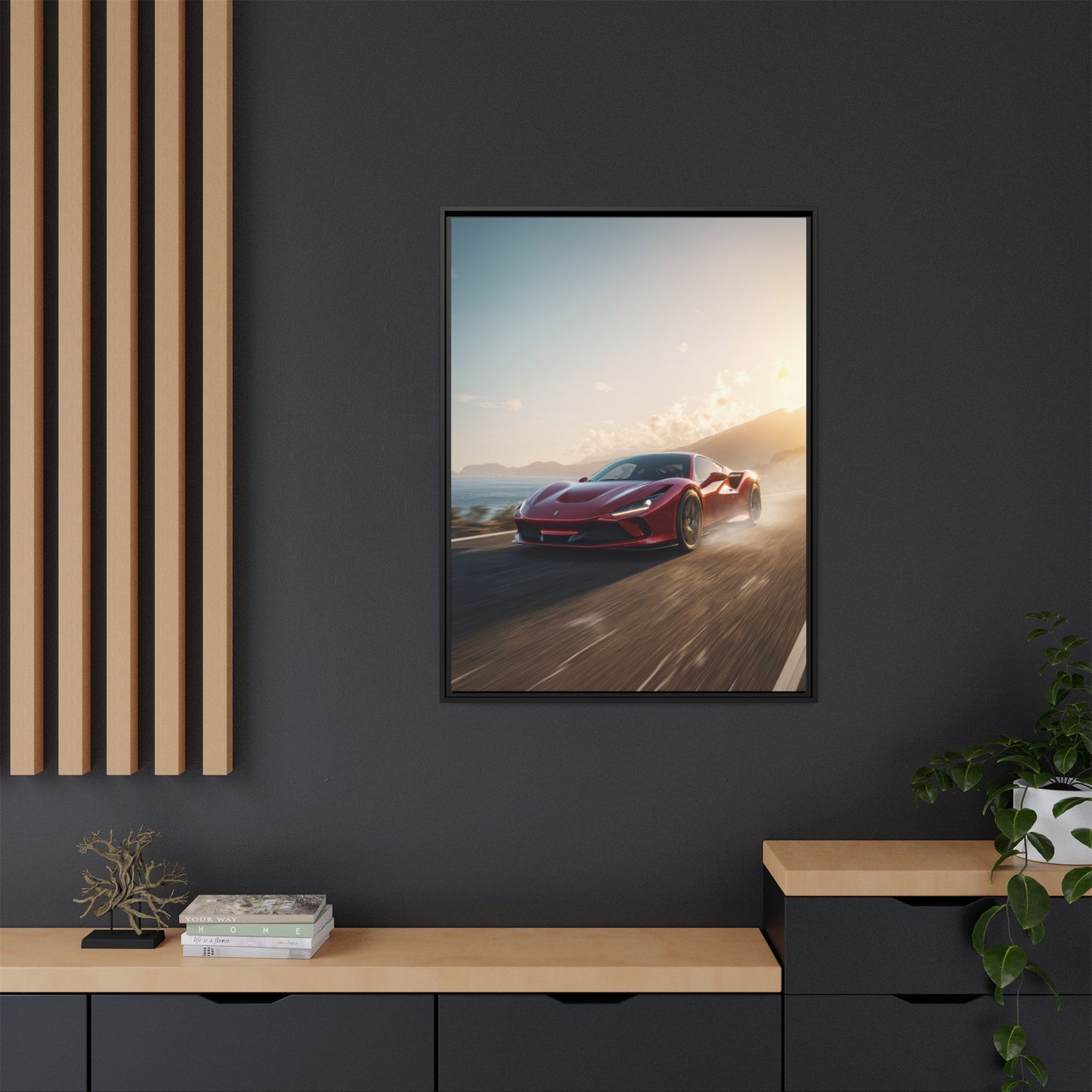 Ferrari F8 Tributo – Aerotech Silhouette | Luxury Matte Canvas