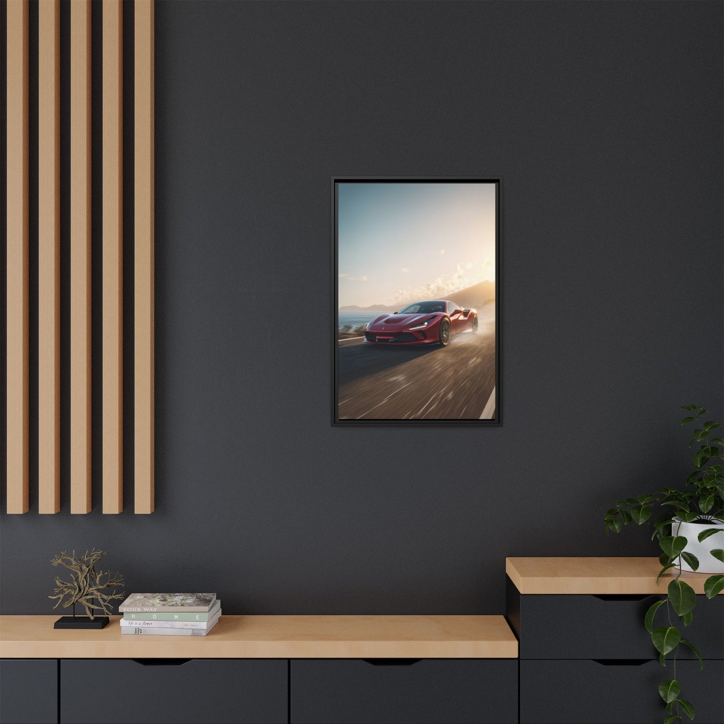 Ferrari F8 Tributo – Aerotech Silhouette | Luxury Matte Canvas