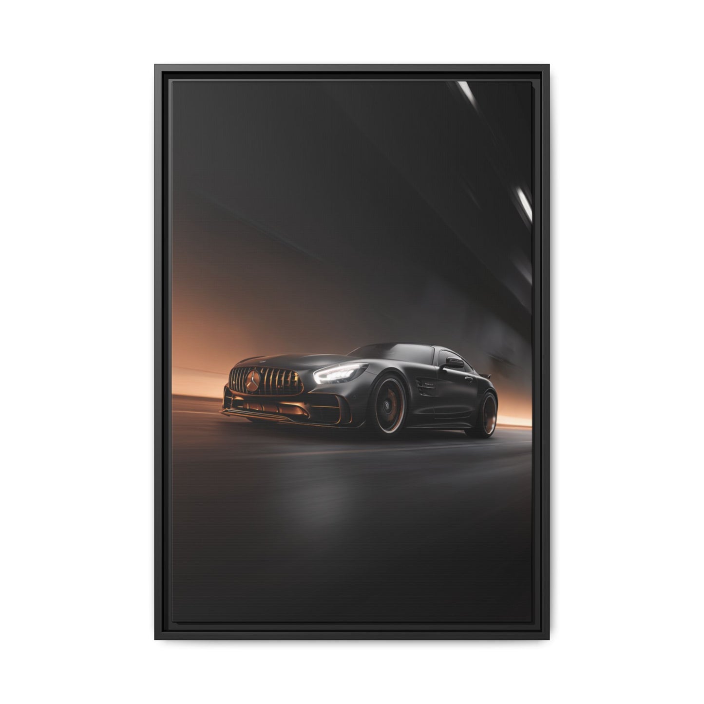 Mercedes-AMG GT – Performance Silhouette | Luxury Matte Canvas