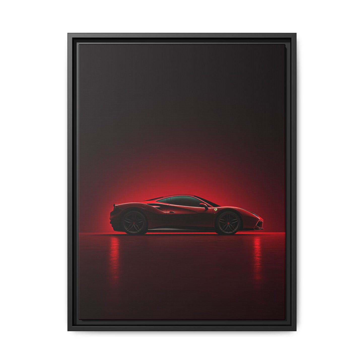Ferrari 488 GTB – Aero Silhouette | Luxury Matte Canvas