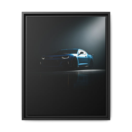 Chevrolet Camaro ZL1 – Performance Muscle Silhouette | Luxury Matte Canvas
