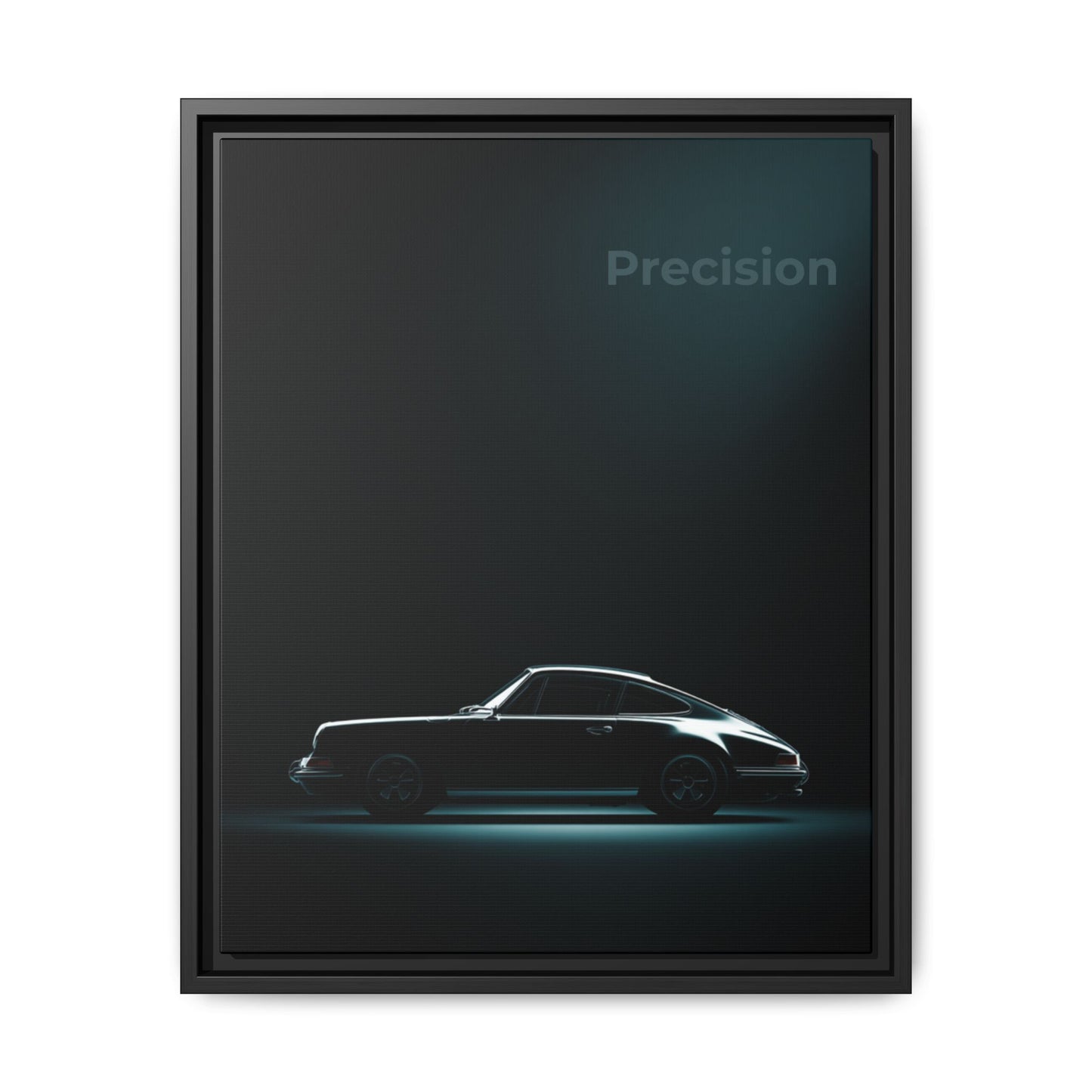 Porsche 911 – Precision Silhouette | Luxury Matte Canvas