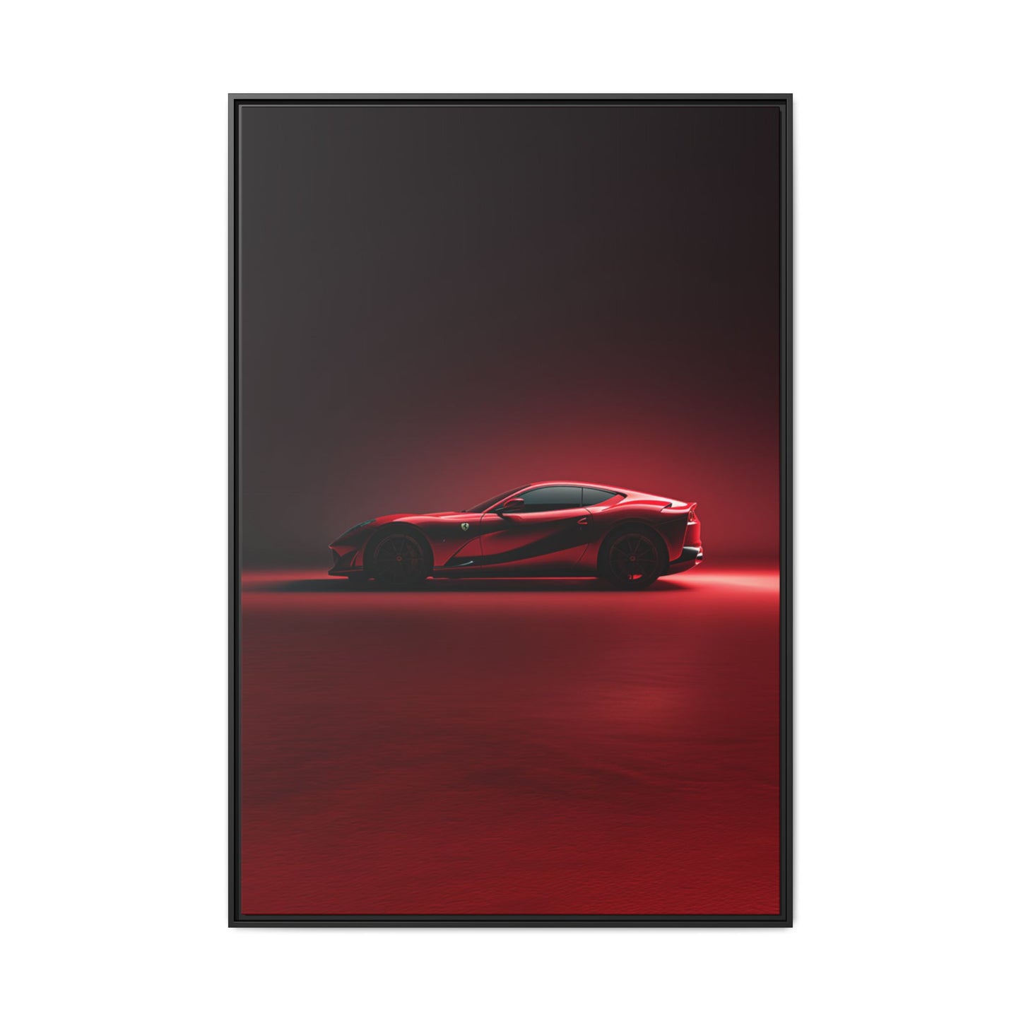 Ferrari 812 Superfast – V12 Silhouette | Luxury Matte Canvas