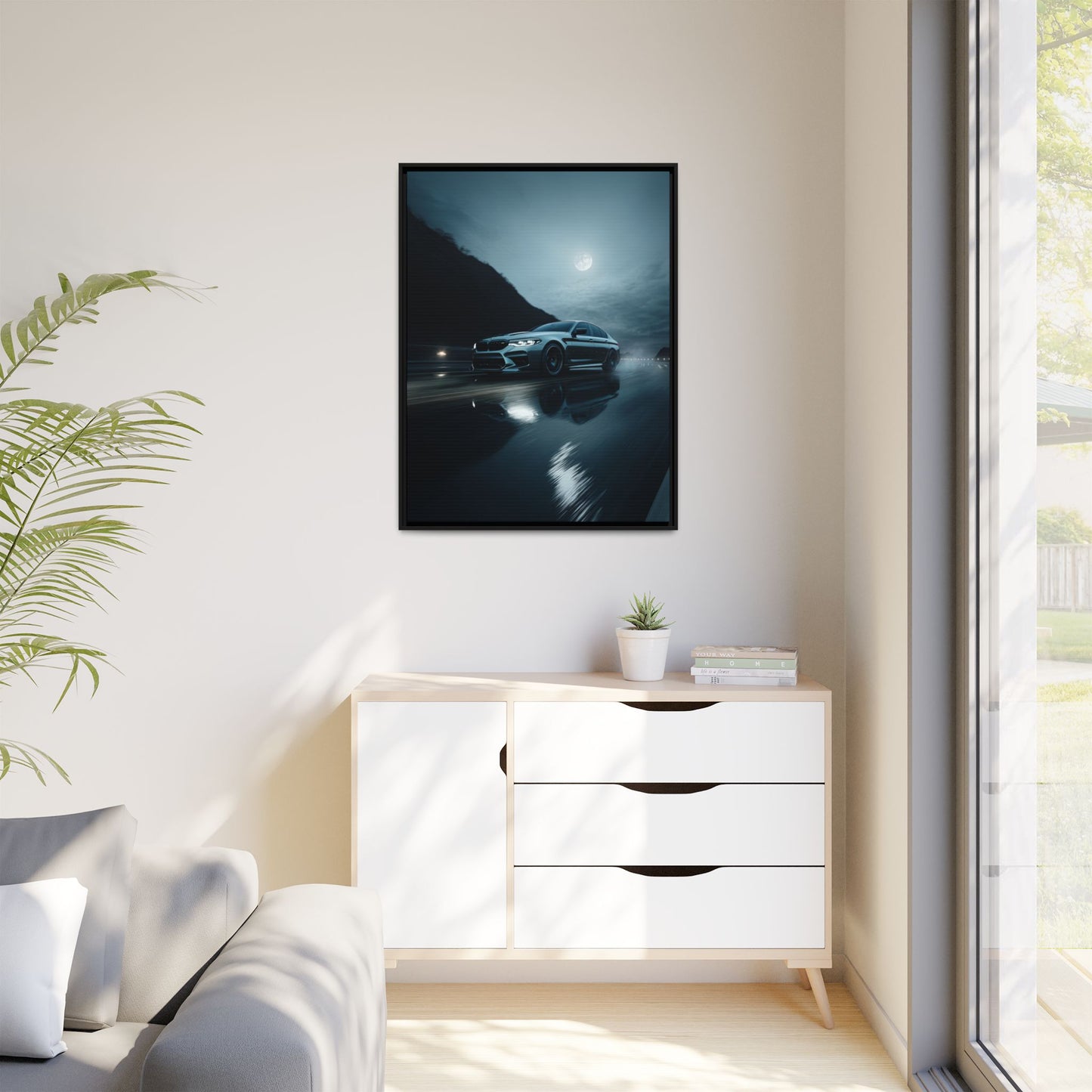 BMW M5 Competition – Executive Sport Silhouette | Luxury Matte Canvas