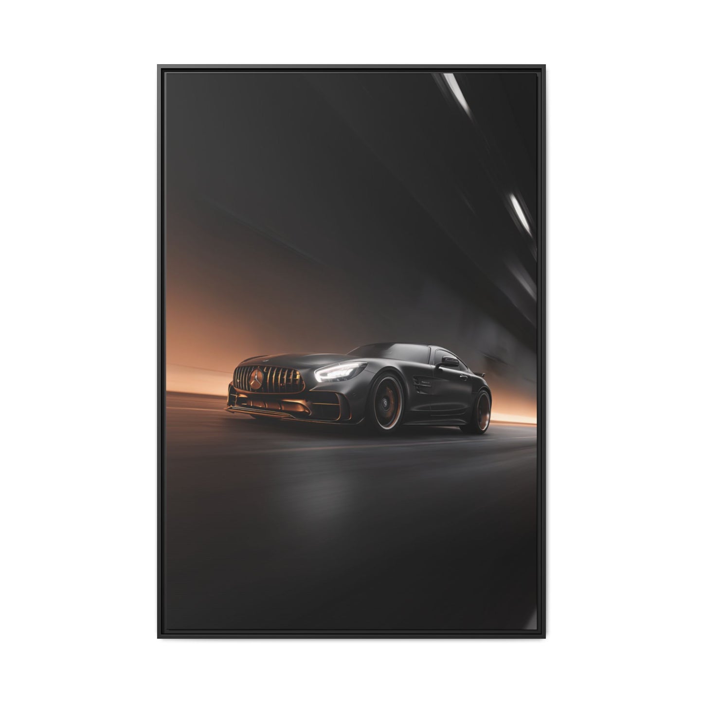 Mercedes-AMG GT – Performance Silhouette | Luxury Matte Canvas